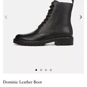 Vince Men\'s Dominic Black Combat Boots Vince Men main image 4